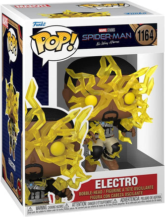 Pop Marvel Spider-Man No Way Home 3.75 Inch Static Figure - Electro #1164