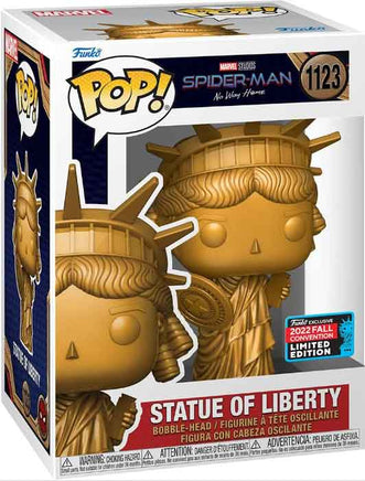 Pop Marvel Spider-Man No Way Home 3.75 Inch Static Figure Exclusive - Statue Of Liberty #1123