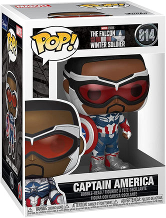 Pop Marvel The Falcon And The Winter Soldier 3.75 Inch Static Figure - Captain America Falcon #814