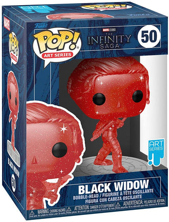 Pop Marvel The Infinity Saga 3.75 Inch Static Figure Art Series - Black Widow #50