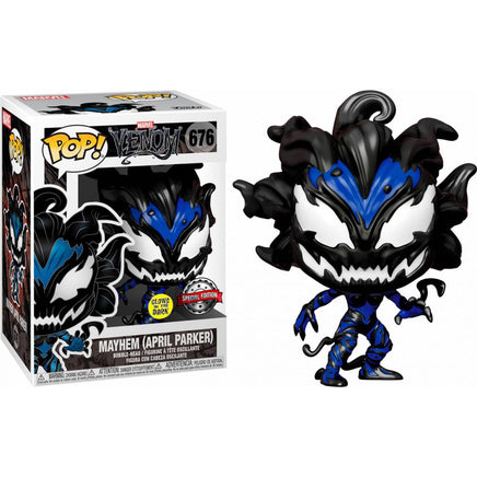Pop Marvel Venom 3.75 Inch Static Figure Exclusive - Mayhem April Parker #676