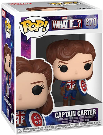 Pop Marvel What If 3.75 Inch Static Figure - Captain Carter #870