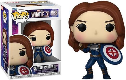 Pop Marvel What If? 3.75 Inch Static Figure - Captain Carter Stealth Suit #968