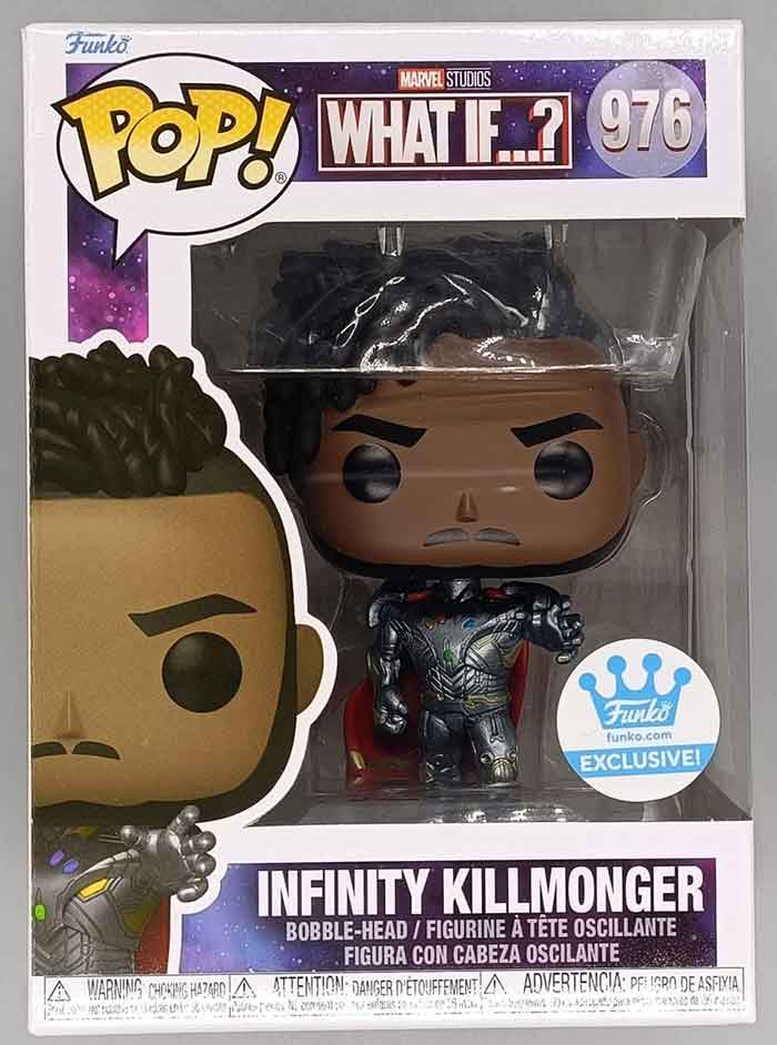 Pop Marvel What If 3.75 Inch Action Figure Exclusive - Infinity Killmonger #976