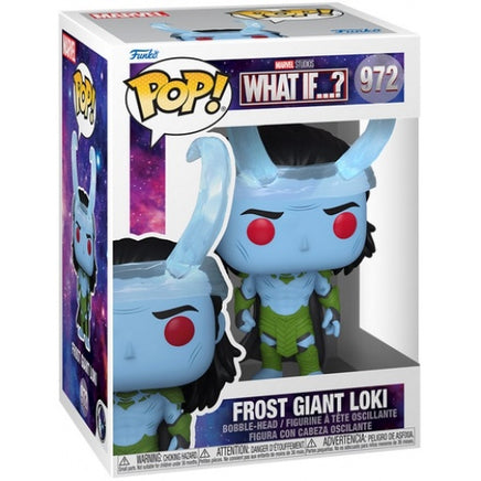 Pop Marvel What If? 3.75 Inch Static Figure - Frost Giant Loki #972