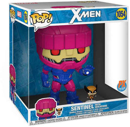 Pop Marvel X-Men 10 Inch Static Figure Exclusive - Sentinel with Wolverine #1054