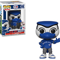 Pop MLB 3.75 Inch Action Figure Toronto Blue Jays - Blue Jays Mascot #19