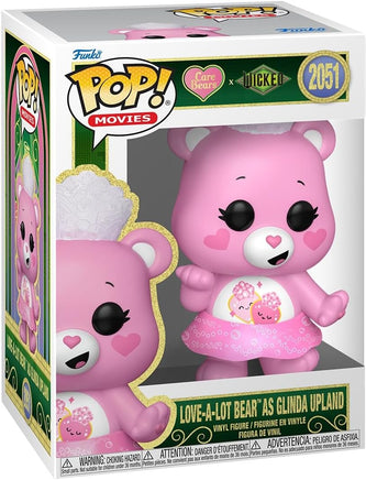 Pop Movies Care Bear X Wicked 3.75 Inch Action Figure - Love-A-Lot Bear as Glinda Upland #2051
