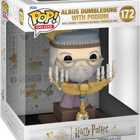 Pop Movies Harry Potter 3.75 Inch Action Figure Deluxe - Albus Dumbledore with Podium #172