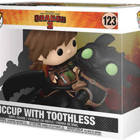 Pop Movies How To Train Your Dragon 5 Inch Action Figure Deluxe - Hiccup with Toothless #123