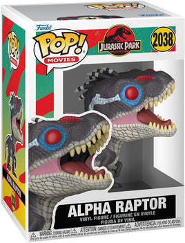 Pop Movies Jurassic Park 3.75 Inch Static Figure - Alpha Raptor #2038