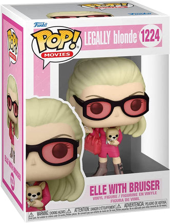 Pop Movies Legally Blonde 3.75 Inch Static Figure - Elle with Bruiser #1224