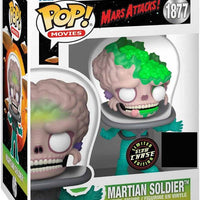 Pop Movies Mars Attacks 3.75 Inch Action Figure Exclusive - Martian Soldier No Gun #1877 Chase