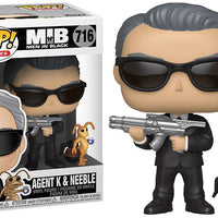 Pop Movies 3.75 Inch Action Figure Men In Black - Agent K & Neeble #716