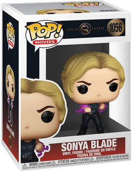 Pop Movies Mortal Kombat 3.75 Inch Static Figure - Sonya Blade #1056