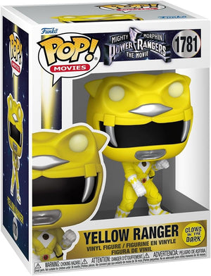 Pop Movies Power Rangers 3.75 Inch Action Figure - Yellow Ranger #1781