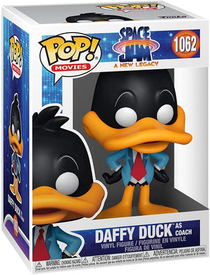 Pop Movies Space Jam 3.75 Inch Action Figure - Daffy Duck as Coach #1062