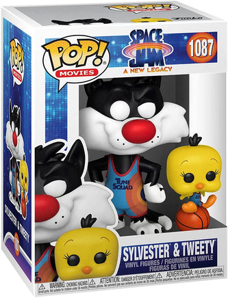 Pop Movies Space Jam 3.75 Inch Static Figure - Sylvester & Tweety #1087