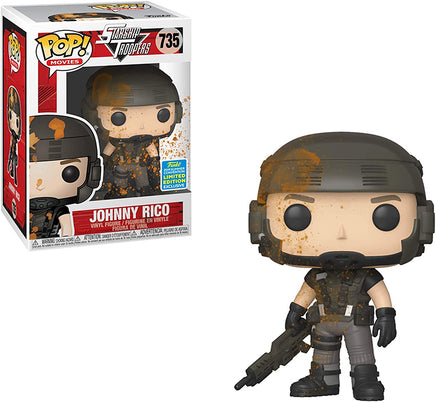 Pop Movies 3.75 Inch Static Figure Starship Troopers - Johnny Rico Muddy #735 Exclusive