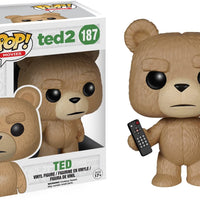 Pop Movies Ted 2 3.75 Inch Action Figure - Ted with Remote #187