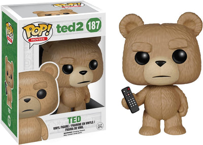 Pop Movies Ted 2 3.75 Inch Action Figure - Ted with Remote #187