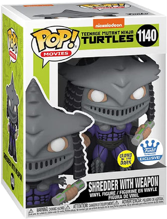 Pop Movies Teenage Mutant Ninja Turtles 3.75 Inch Static Figure Exclusive - Shredder with Weapon #1140