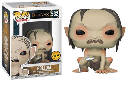 Pop Movies 3.75 Inch Action Figure The Lord Of The Rings - Gollum #532 Chase