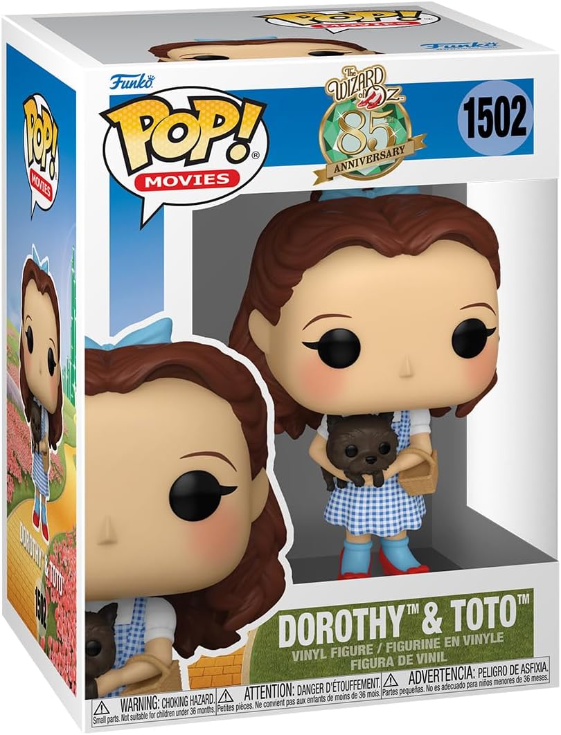 Pop Movies The Wizard Of Oz 3.75 Inch Action Figure - Dorothy & Toto #1502