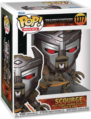 Pop Movies Transformers 3.75 Inch Action Figure Rise Of The Beast - Scourge #1377
