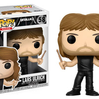 Pop Music 3.75 Inch Action Figure Metallica - Lars Ulrich #58