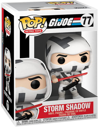 Pop Retro Toys GIJOE 3.75 Inch Static Figure - Storm Shadow #77