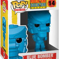 Pop Retro Toys Rock'Em Sock'Em Robot 3.75 Inch Action Figure - Blue Bomber #14
