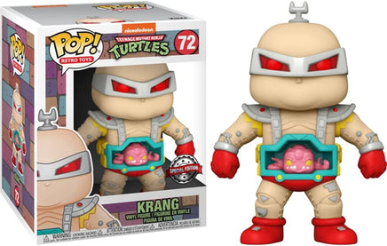 Pop Retro Toys Teenage Mutant Ninja Turtles 6 Inch Static Figure Exclusive - Krang #72