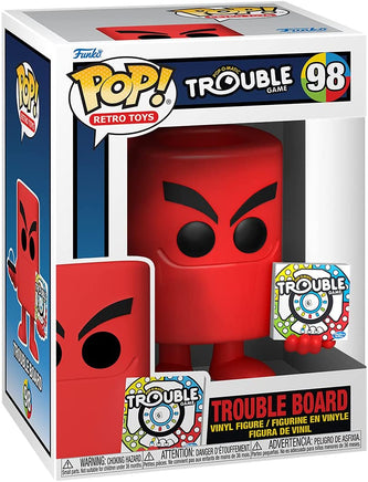 Pop Retro Toys Trouble 3.75 Inch Static Figure - Trouble Board #98