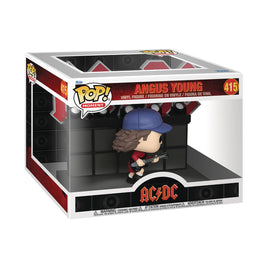 Pop Rocks AC/DC 3.75 Inch Action Figure Moments Deluxe - Angus Young #415
