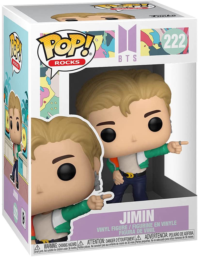 Pop Rocks BTS 3.75 Inch Action Figure - Jimin #222