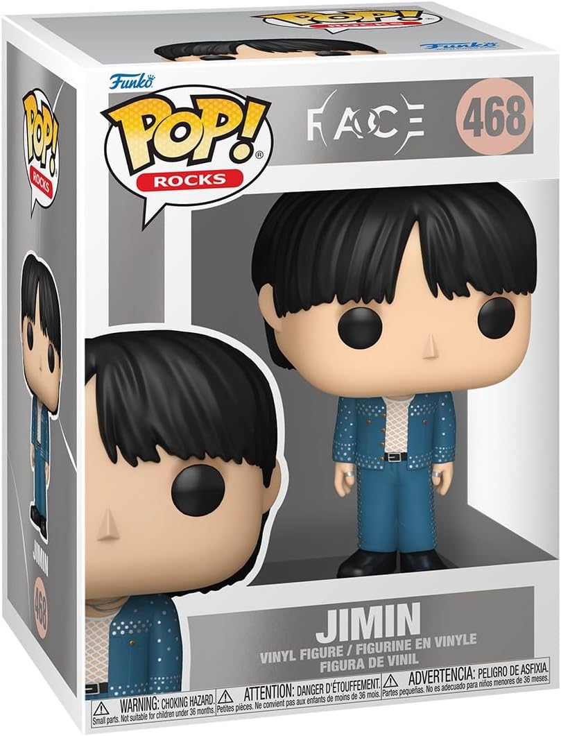 Pop Rocks BTS 3.75 Inch Action Figure - Jimin #468