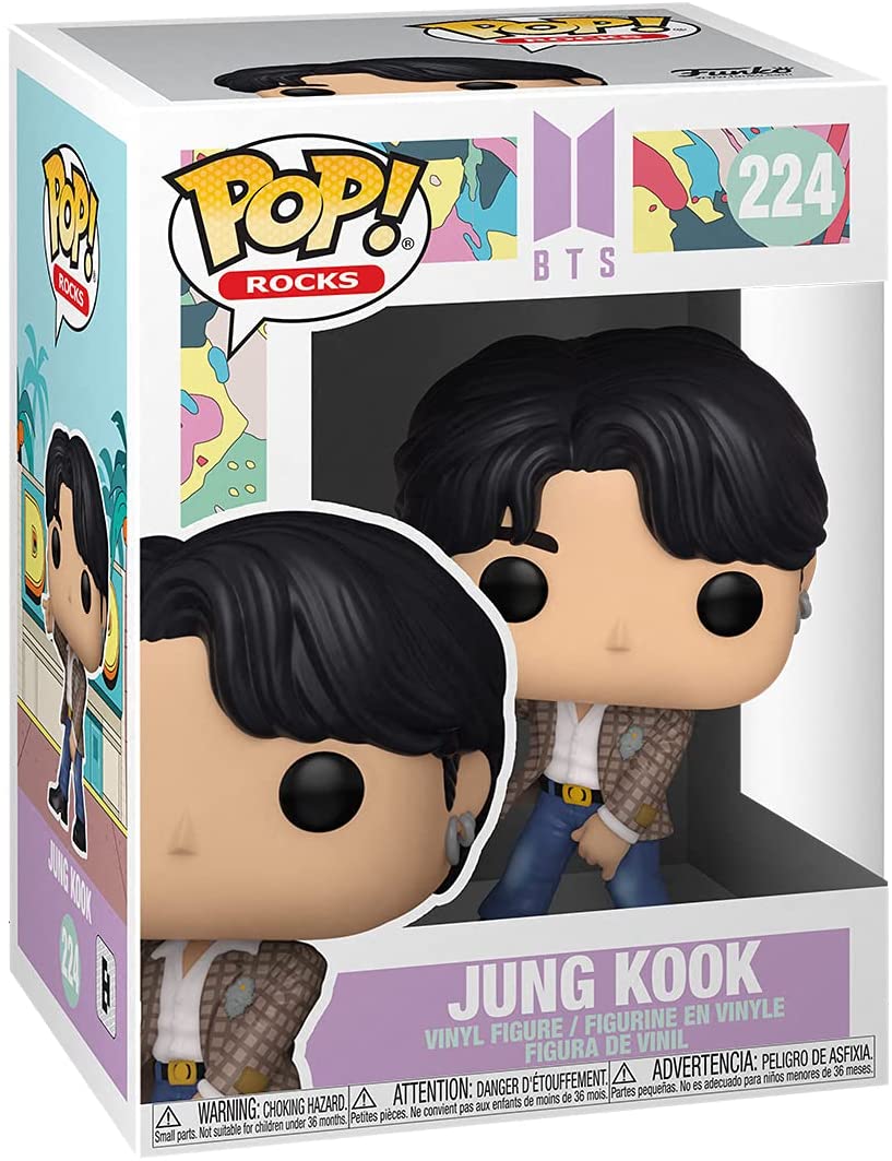 Pop Rocks BTS 3.75 Inch Action Figure - Jung Kook #224