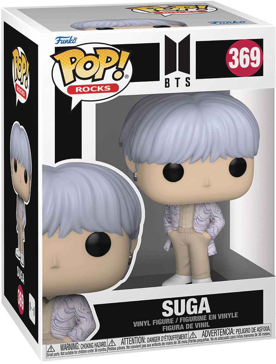 Pop Rocks BTS 3.75 Inch Action Figure - Suga #369