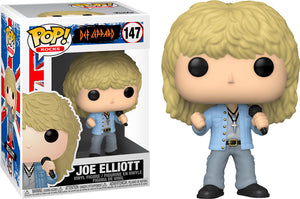 Pop Rocks 3.75 Inch Action Figure Def Leppard - Joe Elliott #147