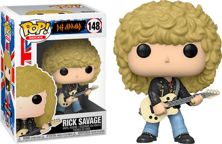 Pop Rocks 3.75 Inch Static Figure Def Leppard - Rick Savage #148
