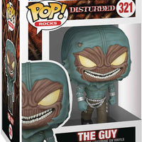 Pop Rocks Disturbed 3.75 Inch Action Figure - The Guy #321