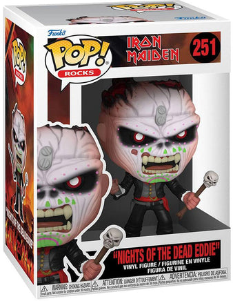 Pop Rocks Iron Maiden 3.75 Inch Static Figure - Nights Of The Dead Eddie #251