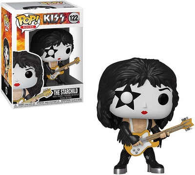 Pop Rocks 3.75 Inch Action Figure Kiss - The Starchild #122