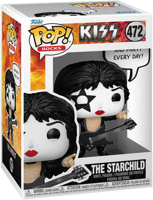 Pop Rocks KISS 3.75 Inch Action Figure - The Starchild #472