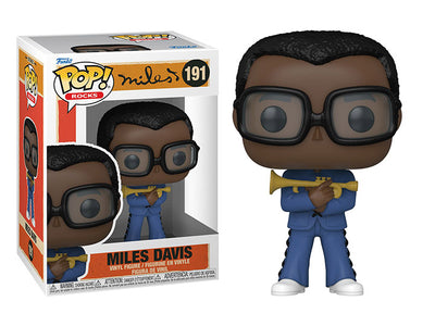 Pop Rocks Miles 3.75 Inch Action Figure - Miles Davis #191