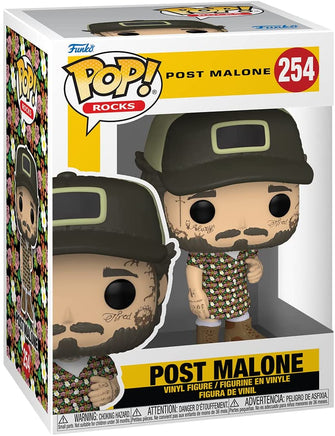 Pop Rocks Post Malone 3.75 Inch Static Figure - Post Malone #254