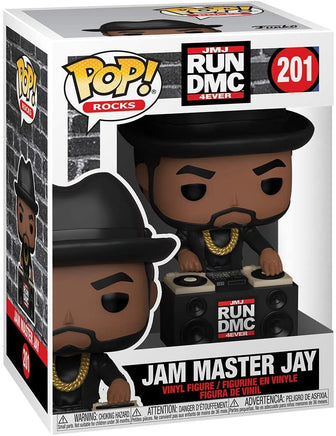 Pop Rocks Run DMC 3.75 Inch Static Figure - Jam Master Jay #201