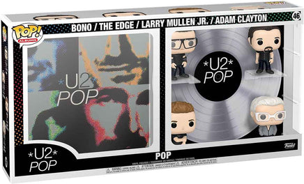 Pop Rocks U2 3.75 Inch Action Figure Album Deluxe - Bono / The Edge / Larry Mullen Jr / Adam Clayton #46