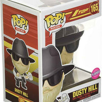 Pop Rocks ZZ Top 3.75 Inch Action Figure - Dusty Hill Flocked #165